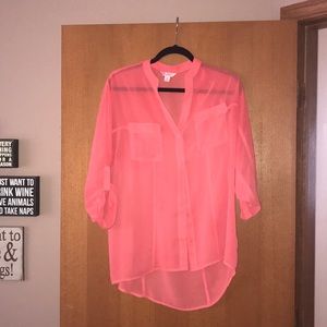 Never worn size mediums Candies button down top